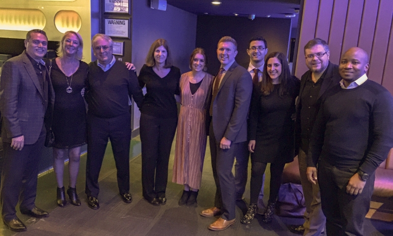 Staff and Clients at All for the Hall Feb. 2018